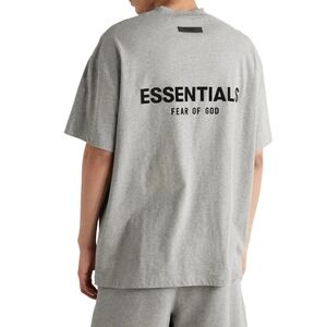 NWT Fear Of God Velvet Print Holiday Essentials Relaxed 100% Cotton T-Shirt